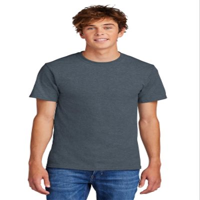 Port & Company - Core Blend Tee.PC55 Heather Navy