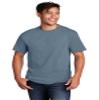 Port & Company - Core Cotton Tee. PC54 Stonewashed Blue view 1