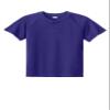 SPORT-TEK Youth PosiCharge Competitor 2-Button Henley, Purple, X-Small view 1