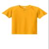 SPORT-TEK Youth PosiCharge Competitor 2-Button Henley, Gold, X-Small view 1