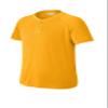 SPORT-TEK Youth PosiCharge Competitor 2-Button Henley, Gold, X-Small view 3
