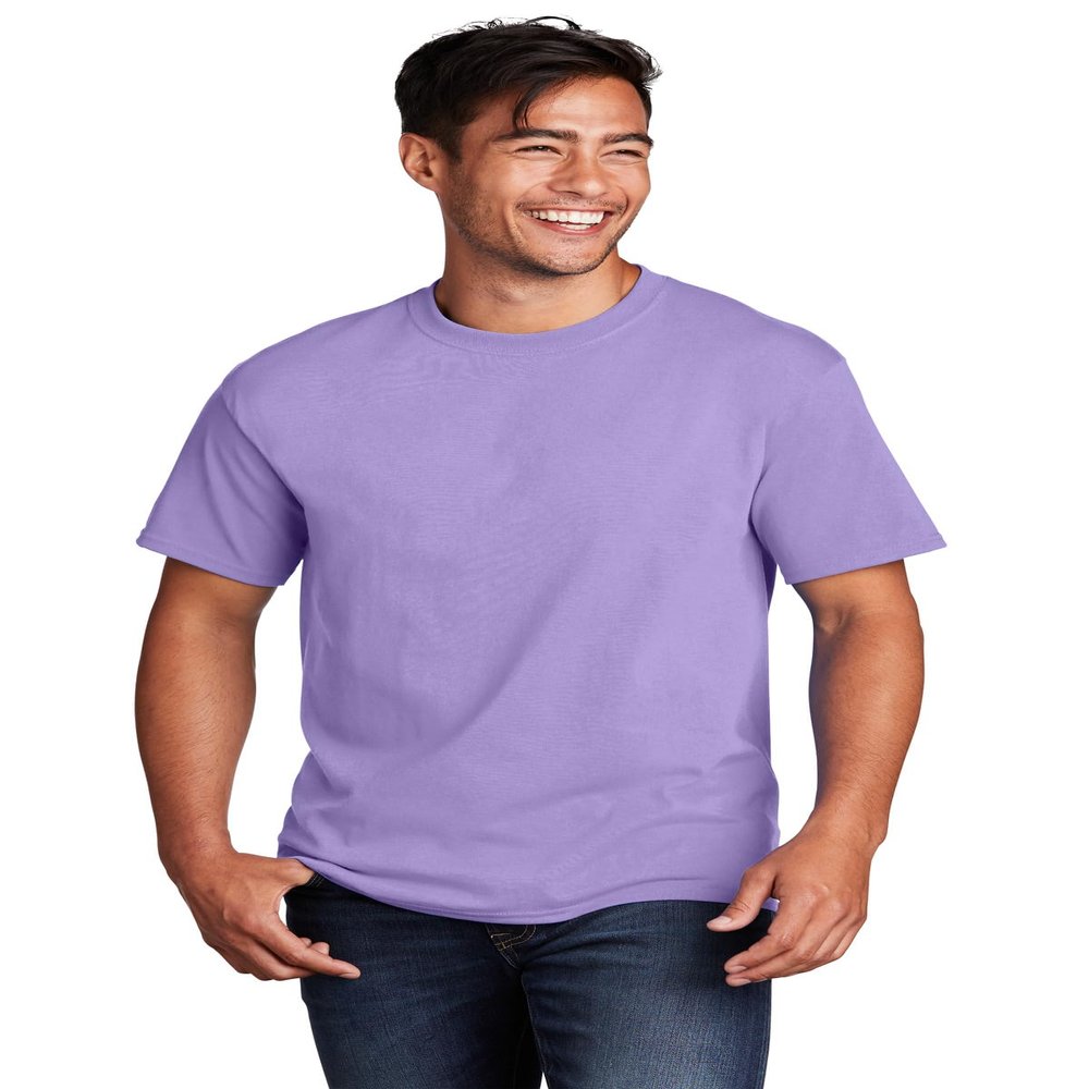 Port & Company - Core Cotton Tee. PC54 Lavender