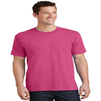 Port & Company - Core Cotton Tee. PC54 Sangria