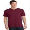 Port & Company - Core Cotton Tee. PC54 Cardinal view 1