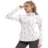 FKEEP Women's Sun Shirts Long Sleeve Athletic Jackets UPF 50+ Top with Thumb Holes Quick Dry for Golf Tennis Hiking (Golf Figures, XXL) view 1