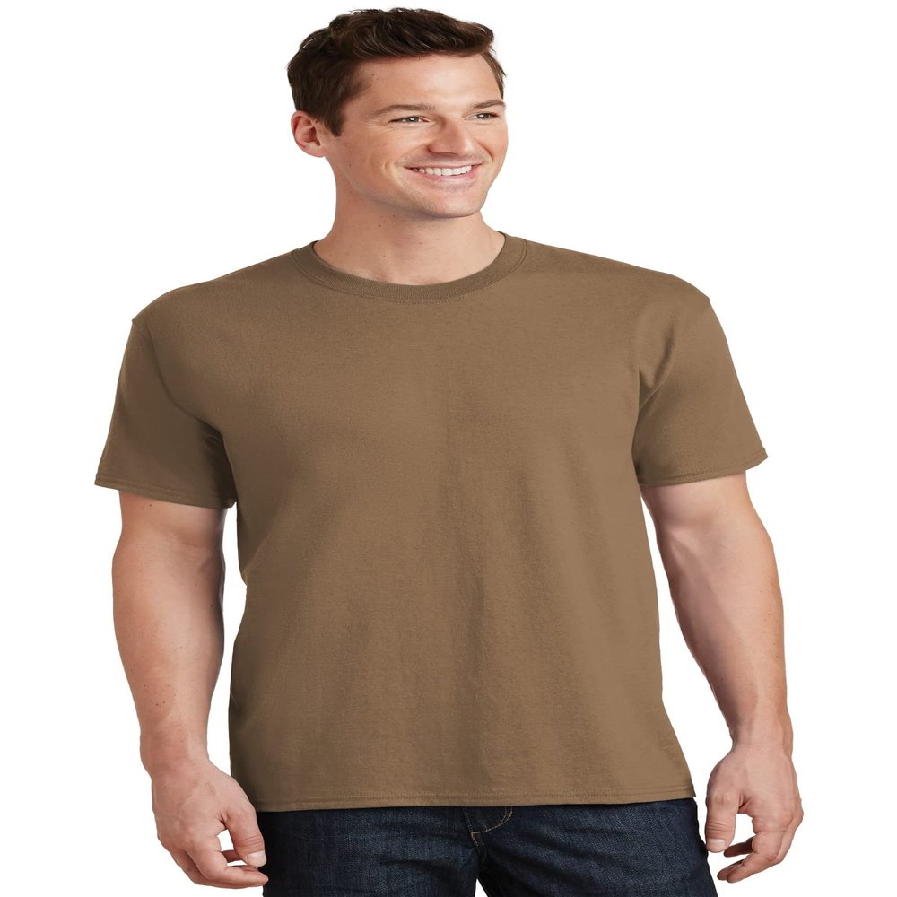 Port & Company - Core Cotton Tee. PC54 Woodland Brown