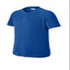 SPORT-TEK Youth PosiCharge Competitor 2-Button Henley True Royal view 3