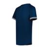 Augusta Sportswear Cutter+ Henley Jersey Navy/White 2XL view 1