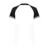 Augusta Sportswear Girls Cutter+ Henley Jersey White/Black M view 3