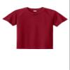 SPORT-TEK Youth PosiCharge Competitor 2-Button Henley, Deep Red, Small view 1