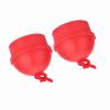 Odorkle 2pcs Snooker Chalk Holder Pool Chalk Holder Chalk Holder, Rubber Pool Chalk Holder, HangableTips Chalk Holder Snooker Chalk Holder for Snooker Pool, Billiard (red) view 4