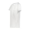 Augusta Sportswear Girls Cutter+ V-Neck Jersey White L view 1