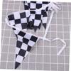 KOMBIUDA Chequered Racing Banners 11pcs Party Banner Hand Waving Flags Perfect for Decorations view 2