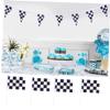 KOMBIUDA Chequered Racing Banners 11pcs Party Banner Hand Waving Flags Perfect for Decorations view 4