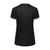 Augusta Sportswear Girls Cutter+ Henley Jersey Black/White L view 3