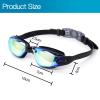 THE PERFECT PART Swimming Goggles - Clear Swim Goggles, Comfortable Anti-Fog, No Leaking Goggles, Clear Vision Swim Glasses view 2