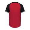 Augusta Sportswear Cutter+ Henley Jersey Scarlet/Black XL view 3