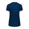Augusta Sportswear Girls Cutter+ Henley Jersey Navy/White L view 3