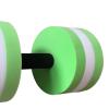 Aosekaa Aquatic Dumbbell Bar Aquatic Exercise Dumbbells Swimming Barbell Aquatic Barbell Float Water Dumbells for Pool Fitness, Green view 2