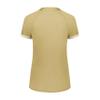 Augusta Sportswear Girls Cutter+ Henley Jersey Vegas Gold/White L view 3