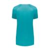 Augusta Sportswear Girls Cutter+ V-Neck Jersey Teal/White M view 3