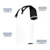 Augusta Sportswear Girls Cutter+ Henley Jersey White/Black S view 4