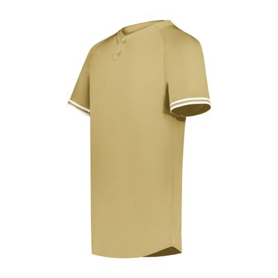 Augusta Sportswear Cutter+ Henley Jersey Vegas Gold/Whitete XL