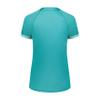 Augusta Sportswear Girls Cutter+ Henley Jersey Teal/White M view 2