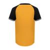 Augusta Sportswear Cutter+ Henley Jersey Gold/Black M view 3