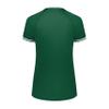 Augusta Sportswear Girls Cutter+ Henley Jersey Dark Green/White L view 3