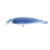 Cuoyuqie 5pcs DIY Lure Blanks Unpainted Fishing Lures,Crankbait Blanks Blank Hard Lures Kit,Walleye Trout Bass Big Minnow Fishing Lures CO76 view 2