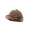 ZIIVIEVS Lamb Wool Thickened Duckbill Hats for Men and Women Autumn and Winter Outdoor Cycling Warm Flying Caps(Khaki) view 1
