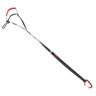 Drfeify Adjustable Climbing Ascender, Lightweight Foot Loop Design with Webbing Sling, Foot Ascender for Rock Climbing Hiking Mountaineering Safety Gear