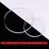 HARFINGTON 2pcs Watch Clear Crystal Lens Glass 32.5mm Dia. 3mm Thick Round Flat Mineral High Transmittance Watch Glass Replacement Part for Watchmaker Repair view 4