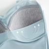 Sports Bras for Women High Support Large Bust Non-Padded Comfortable Push Up Full Coverage Back Support Plus Size Bras Light Blue view 4