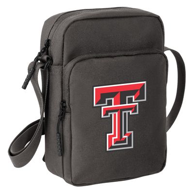 Broad Bay Texas Tech Travel Bag TTU Crossbody Sling Pack for Sports Workout Running Festival Waist Pack Gray