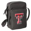 Broad Bay Texas Tech Travel Bag TTU Crossbody Sling Pack for Sports Workout Running Festival Waist Pack Gray view 1