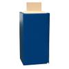 We Pad It Safety Pole Pad  Square Pole Padding Basketball Pole Pads, 1 Thick Closed Cell Foam for Impact Safety, Weatherproof Goal Padding Pole, UV-Resistant Vinyl Cover, Hook/Loop, 6 FT Tall view 1