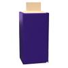We Pad It Safety Pole Pad  Square Pole Padding Basketball Pole Pads, 1 Thick Closed Cell Foam for Impact Safety, Weatherproof Goal Padding Pole, UV-Resistant Vinyl Cover, Hook/Loop, 6 FT Tall view 1