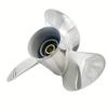 BARDOVEN Stainless Steel Propeller 35-60HP 13 Tooth 10-1/4x16 SS Prop for Honda Outboard Motor, HIGH POLISHED SILVER view 4
