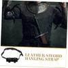 Zerodeko Belt Sword Sword Storage Belt Holder Pu Leather Carrying Fashionable Design view 4