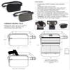 US peacekeeper - Suburban Sidekick - Black 8.25" x 5.5" x 2.25" (Suburban Sidekick - Black 8.25" x 5.5" x 2.25") view 3