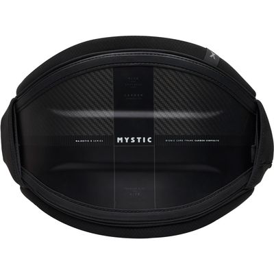 Majestic X 2024 Carbon Hardshell Waist Harness by Mystic Waterwear Kite & Wind