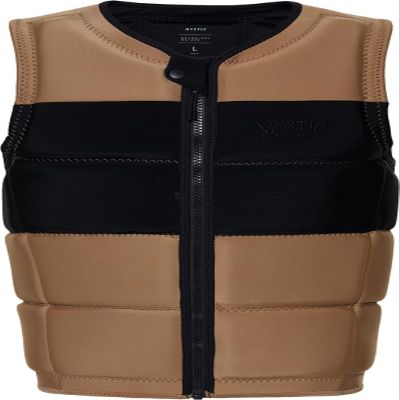 Mystic Peacock Wake Impact Vest 2024 - Slate Brown 240227 S