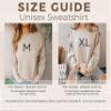 Kite and Crest Zeta Tau Alpha Sweatshirt - Zeta Loud Letters Sorority Crewneck Sweatshirt Ash view 4