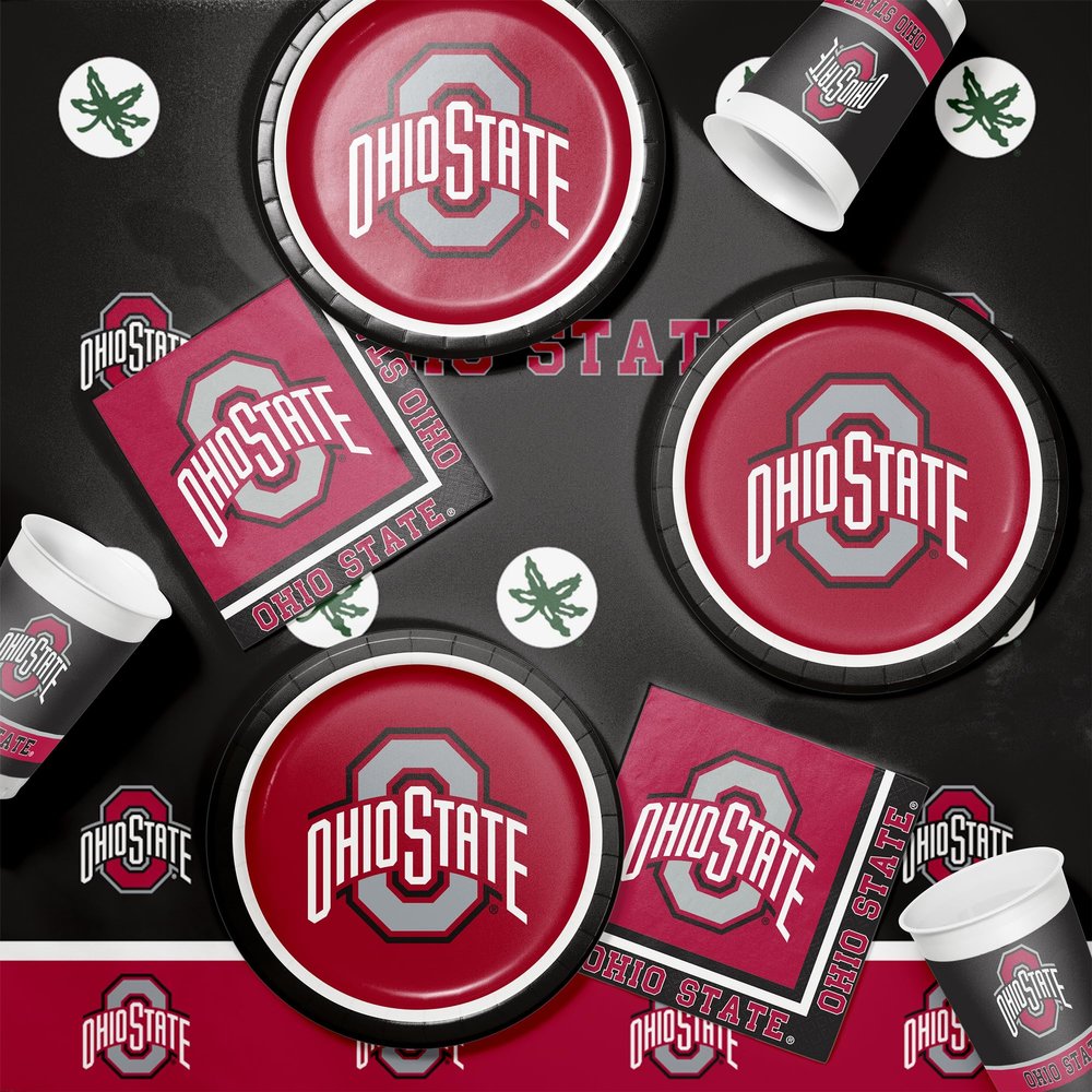 Trendware Ohio State University Tailgating Kit, Serves 8