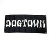 Dogtown Skateboards Banner Bar Logo Flag Black/White 46" x 15" view 1