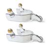 PG Polo Spurs Stainless Steel 1-1/4 inch with Roller view 1