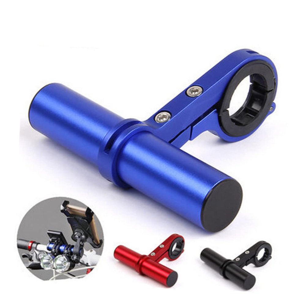 Yardwe Bike Handlebar Extender Bicycle Cellphone Holder Stand Phone Mount for Camera Holder Biking Accessories Palm Tree Cups Multi-Function Extender Easy Mounting Bracket Clip Flashlight, Medium