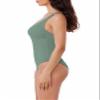 BCA by Rebecca Virtue Women's Standard Madilynn Texture One Piece Swimsuit, Sage view 3
